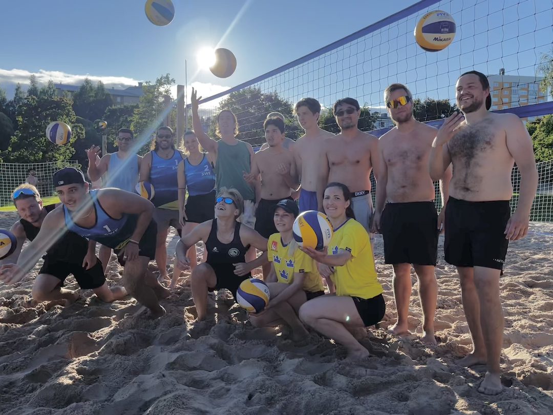 Beachvolley träning & socialt spel/lottspel