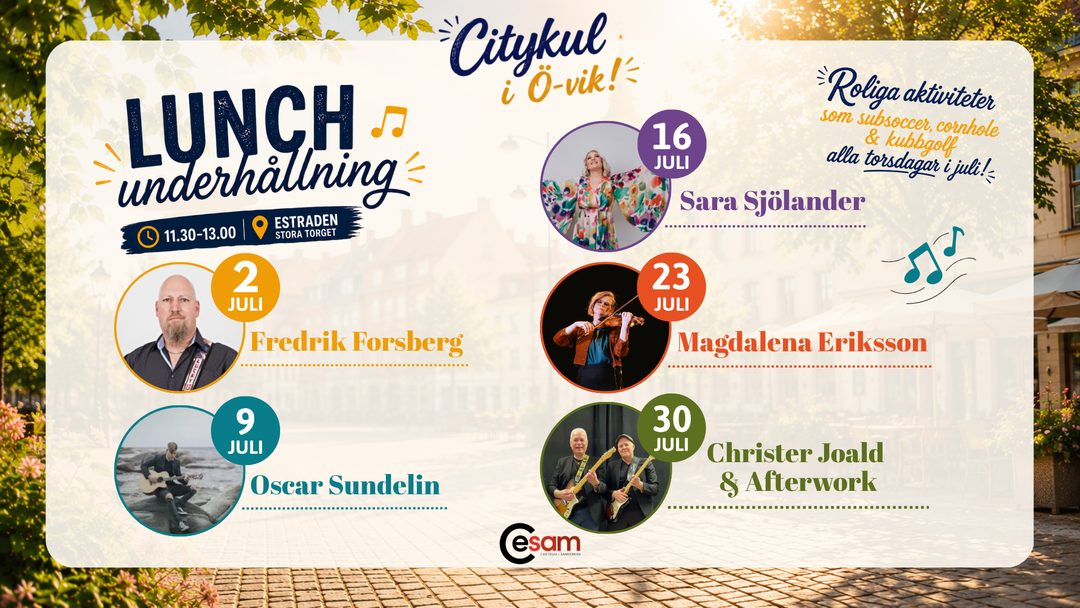 Citykul - Lunchunderhållning
