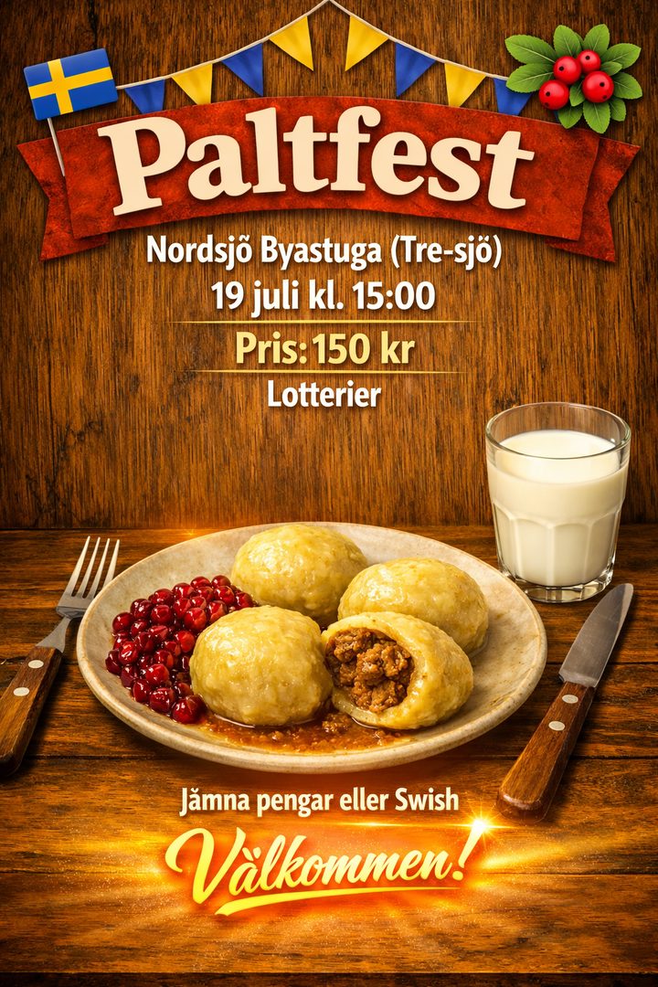 Paltfest Nordsjö Byastuga