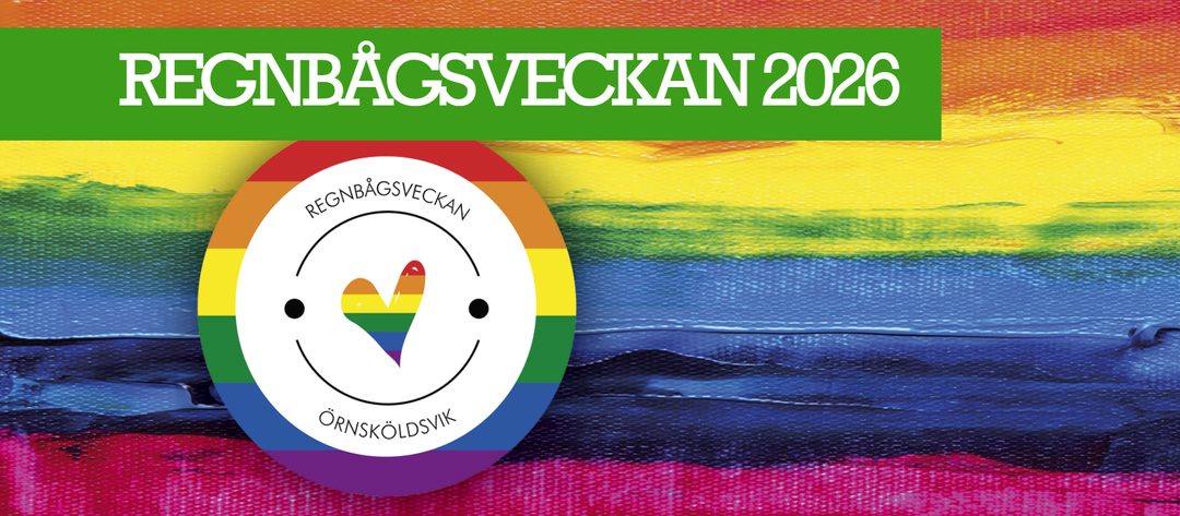 Regnbågsveckan Örnsköldsvik 14-20 september 2026