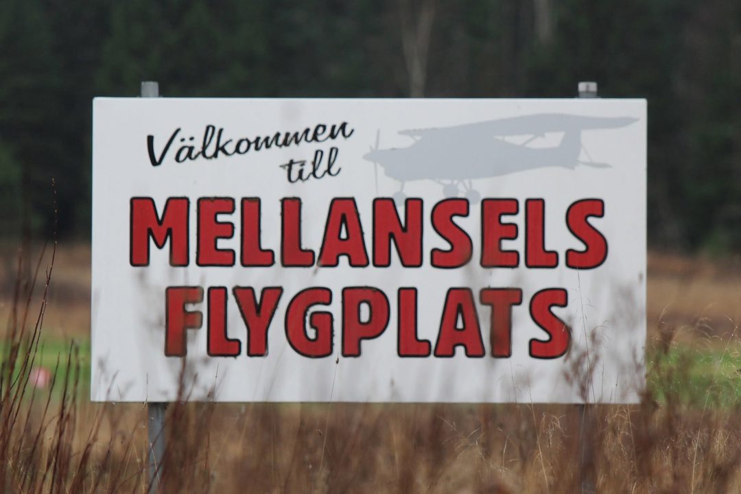 Bagageloppis på Mellansels flygfält