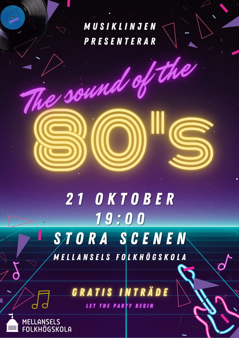 80-talskonsert – De stora hitsen!