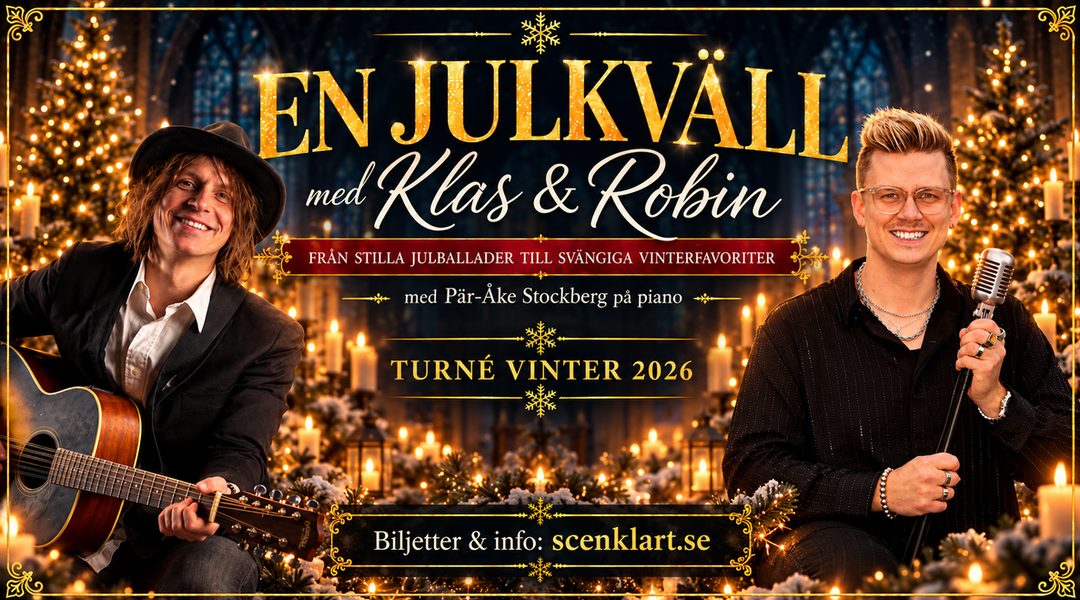En julkväll med Klas och Robin
